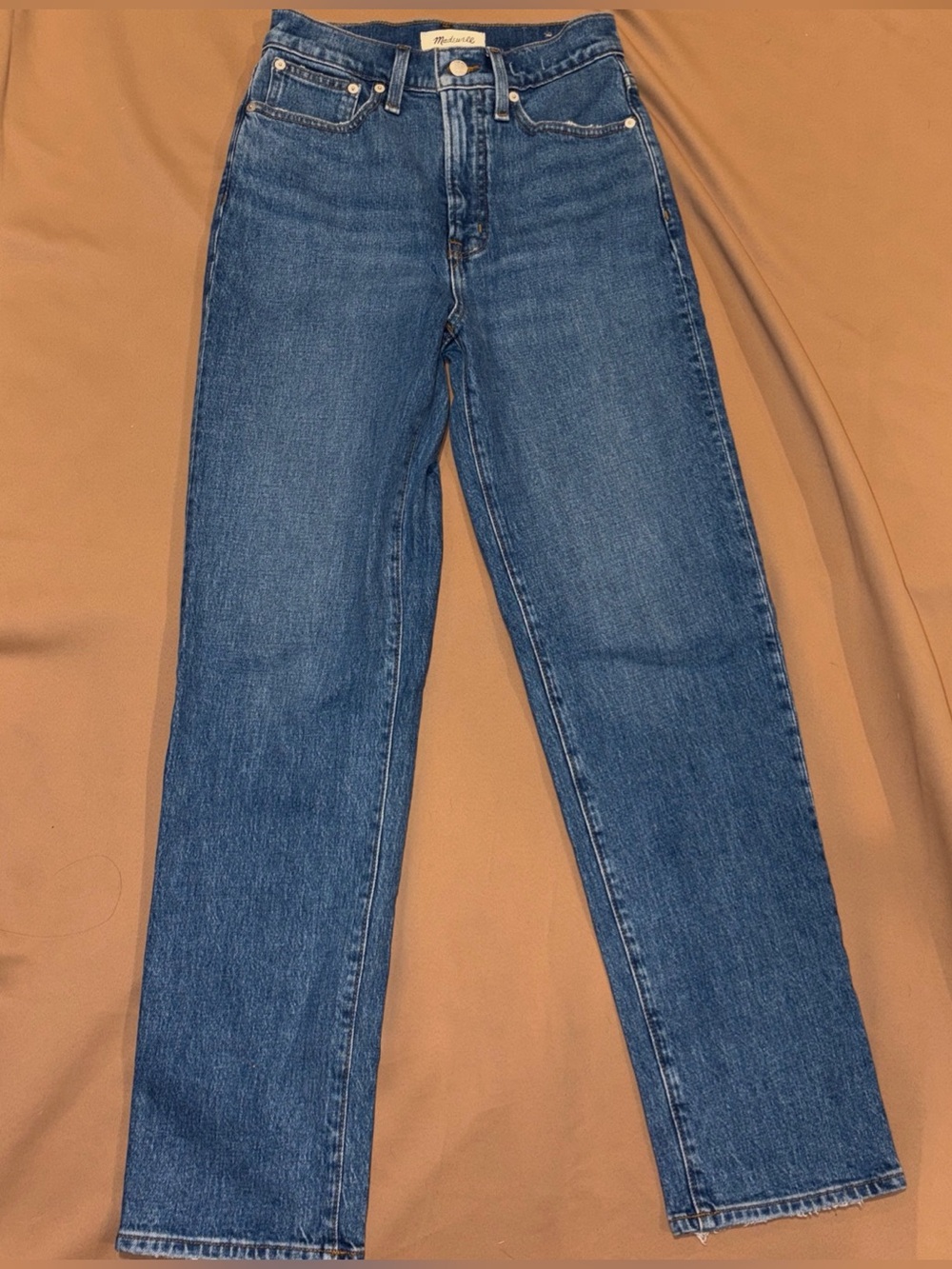 Madewell Woman’s Jeans The Perfect Vintage Straight Jean High Waist